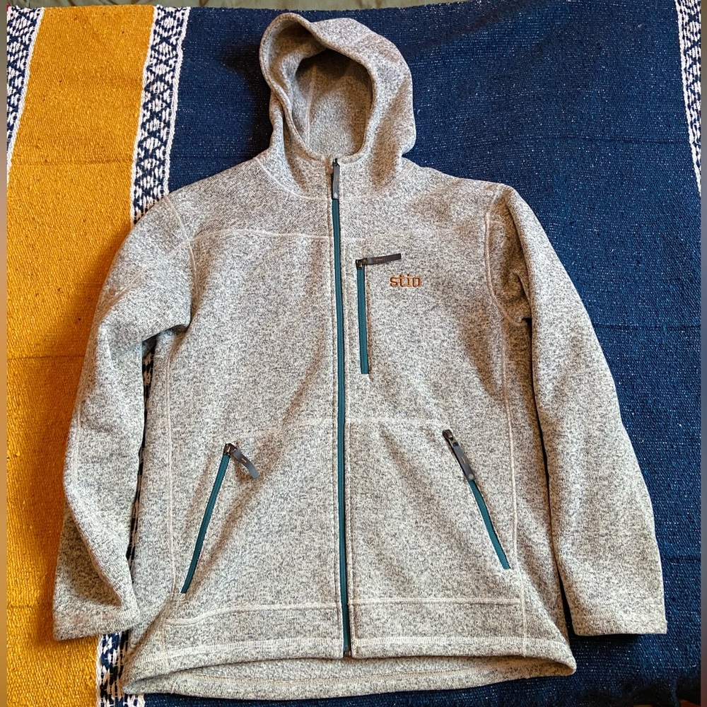 Stio mens Wilcox Fleece. Size large